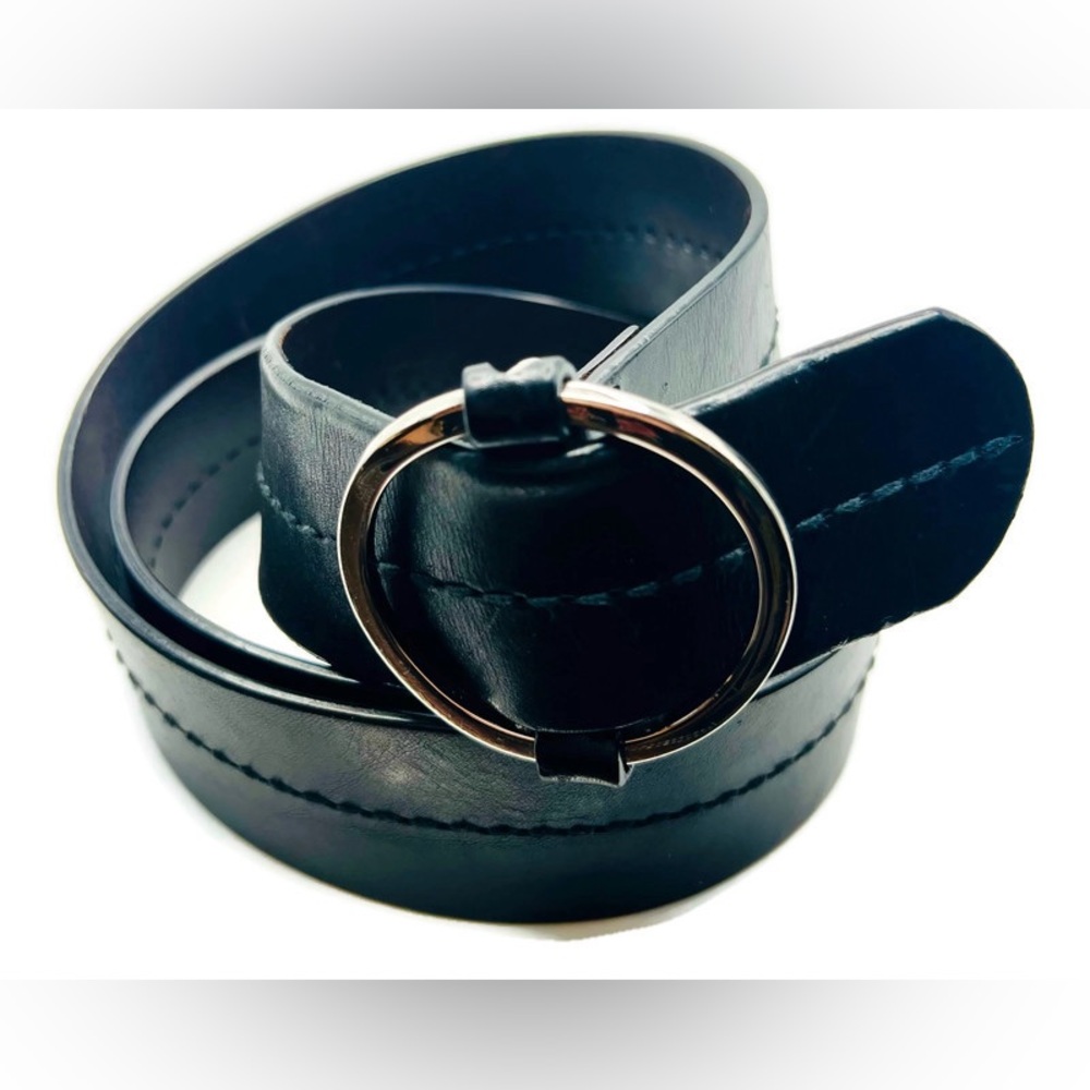 Cole Haan Black Leather Belt - M/L